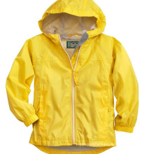 eco-friendly rain clothes yellow baby waterproof kids raincoat